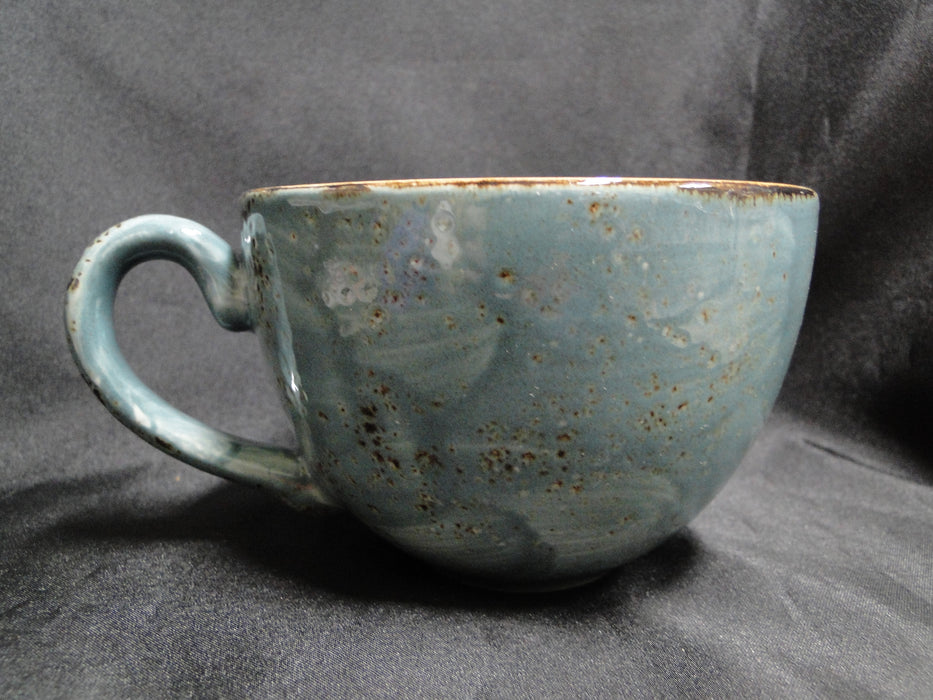 Steelite Craft, England: NEW Blue 16 oz Breakfast Cup (s), 3 1/4", No Saucer