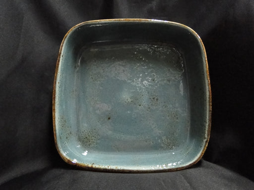 Steelite Craft, England: NEW Blue Square Roaster / Baker / Serving Bowl, 10"
