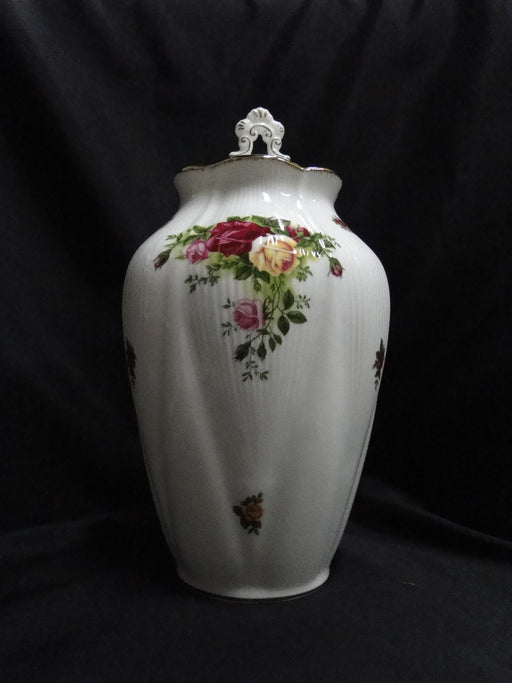 Royal Albert Old Country Roses: Chelsea Vase & Lid, 9 1/4" Tall