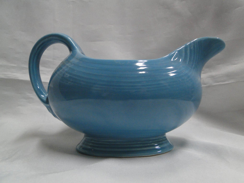 Homer Laughlin Fiesta (Old): Turquoise Gravy Boat Only, 5" Tall