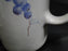McCoy Handpainted Pitcher, 7" Tall