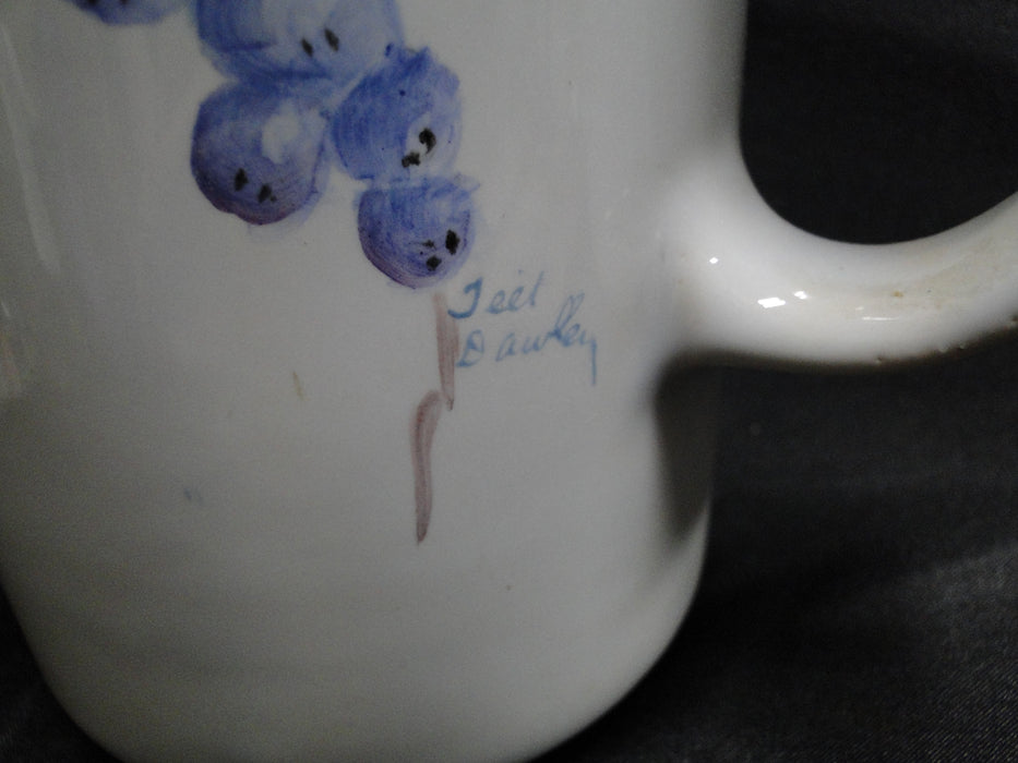McCoy Handpainted Pitcher, 7" Tall