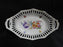 Schumann SCH308, Dresden Floral Center, Pierced Rim: Nut Dish, 5", As Is