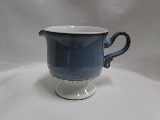 Denby Castile, Blue Band: Creamer / Cream Pitcher, 3 1/2" Tall
