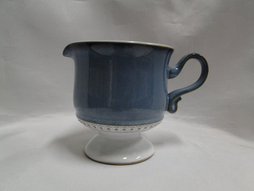 Denby Castile, Blue Band: Creamer / Cream Pitcher, 3 1/2" Tall