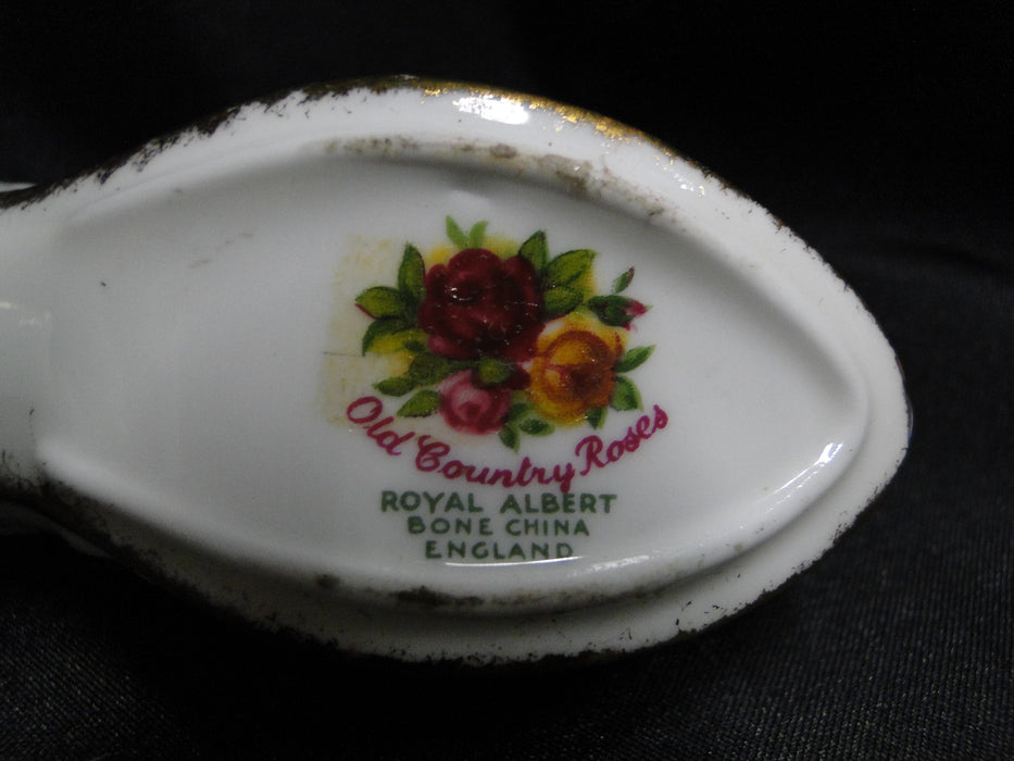 Royal Albert Old Country Roses, England: Shoe Figurine (s), 4 1/4" Long