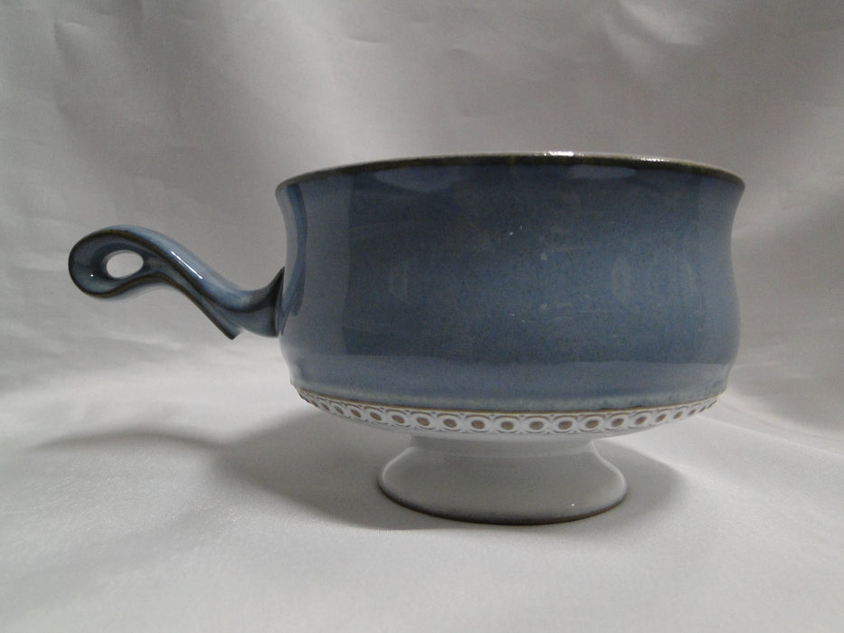 Denby Castile, Blue Band: Gravy Boat & Separate Underplate