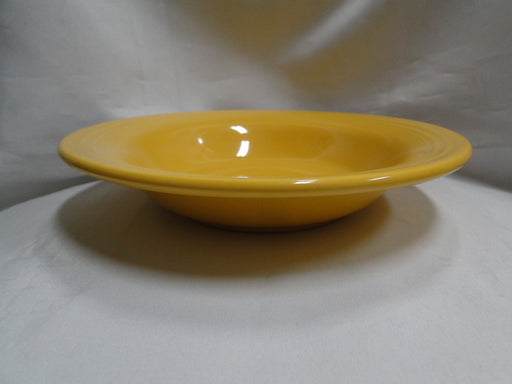 Homer Laughlin Fiesta (Old): Yellow Rim Soup Bowl (s), 8 1/2" x 1 1/2" Tall