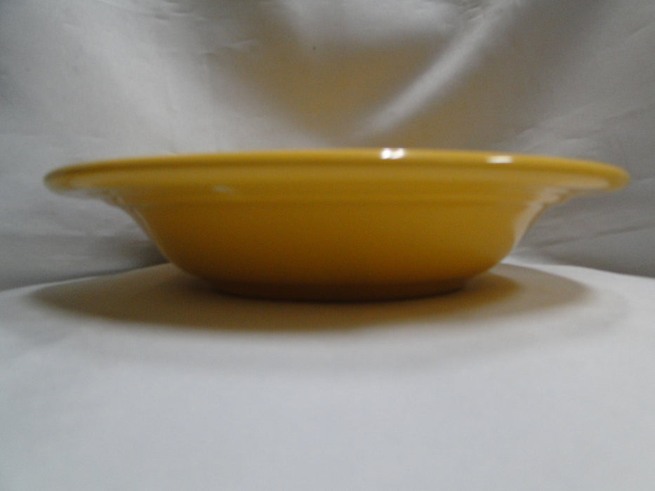 Homer Laughlin Fiesta (Old): Yellow Rim Soup Bowl (s), 8 1/2" x 1 3/4" Tall