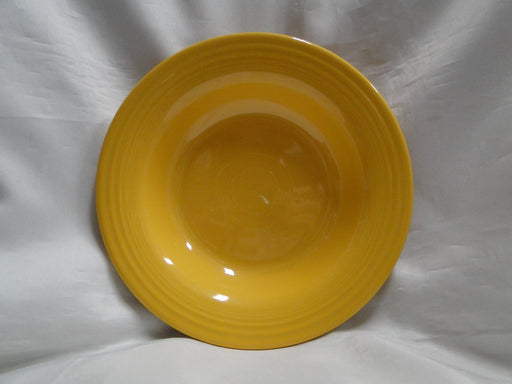 Homer Laughlin Fiesta (Old): Yellow Rim Soup Bowl (s), 8 1/2" x 1 3/4" Tall