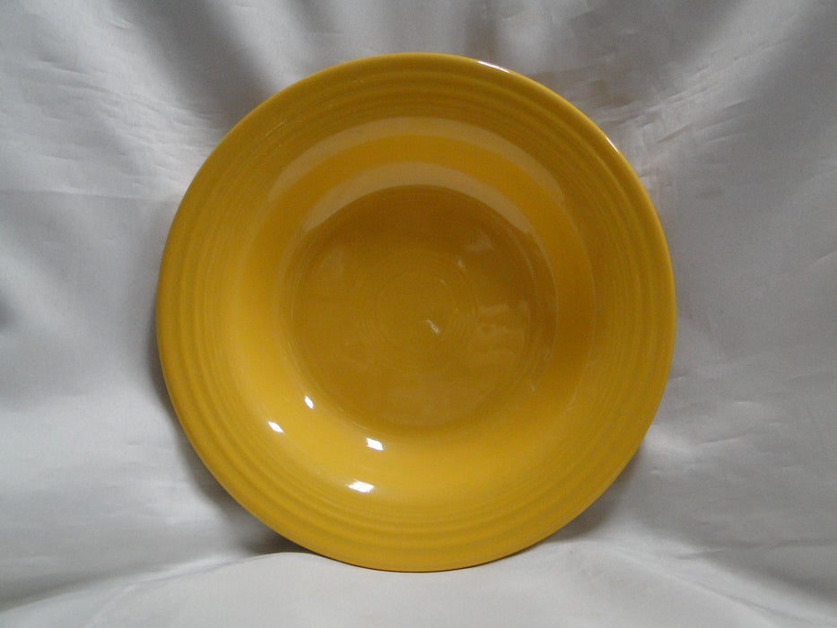 Homer Laughlin Fiesta (Old): Yellow Rim Soup Bowl (s), 8 1/2" x 1 3/4" Tall