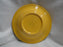 Homer Laughlin Fiesta (Old): Yellow Rim Soup Bowl (s), 8 1/2" x 1 3/4" Tall