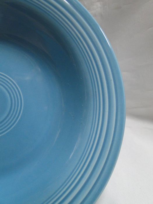 Homer Laughlin Fiesta (Old): Turquoise Rim Soup Bowl (s), 8 1/2" x 1 3/4" Tall