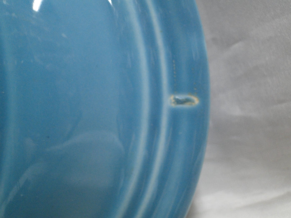 Homer Laughlin Fiesta (Old): Turquoise Rim Soup Bowl (s), 8 1/2" x 1 3/4" Tall
