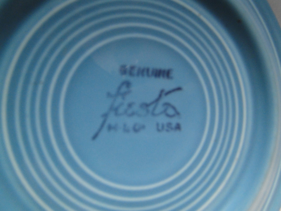 Homer Laughlin Fiesta (Old): Turquoise Rim Soup Bowl (s), 8 1/2" x 1 3/4" Tall
