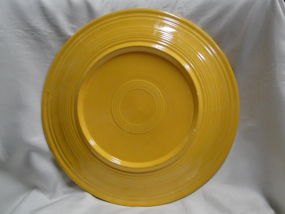 Fiesta: Yellow Round Serving Platter, 14 1/4"
