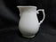 Oscar de la Renta Old Dresden, All White: Creamer / Cream Pitcher (s), 3 1/4"