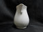 Oscar de la Renta Old Dresden, All White: Creamer / Cream Pitcher (s), 3 1/4"