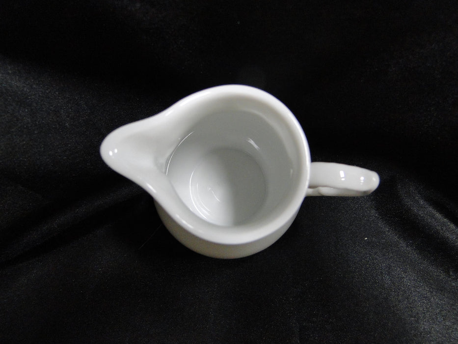 Oscar de la Renta Old Dresden, All White: Creamer / Cream Pitcher (s), 3 1/4"