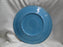Homer Laughlin Fiesta (Old): Turquoise Round Serving Platter, 12 1/4"
