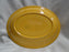 Homer Laughlin Fiesta (Old): Yellow Oval Serving Platter, 12 5/8" x 9 7/8"