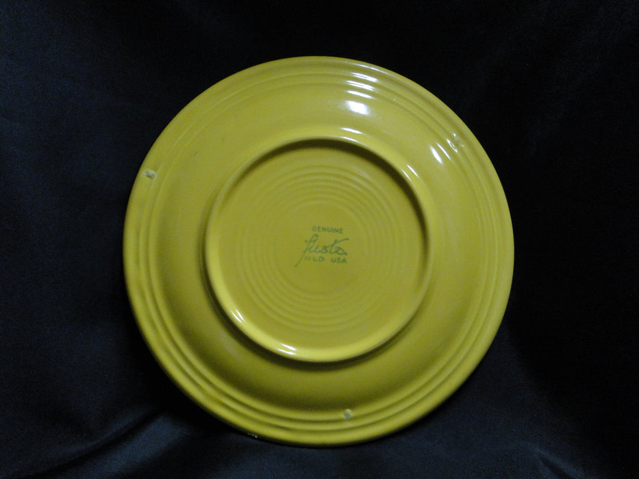 Homer Laughlin Fiesta (Old): Yellow Luncheon Plate, 9 1/2", As Is