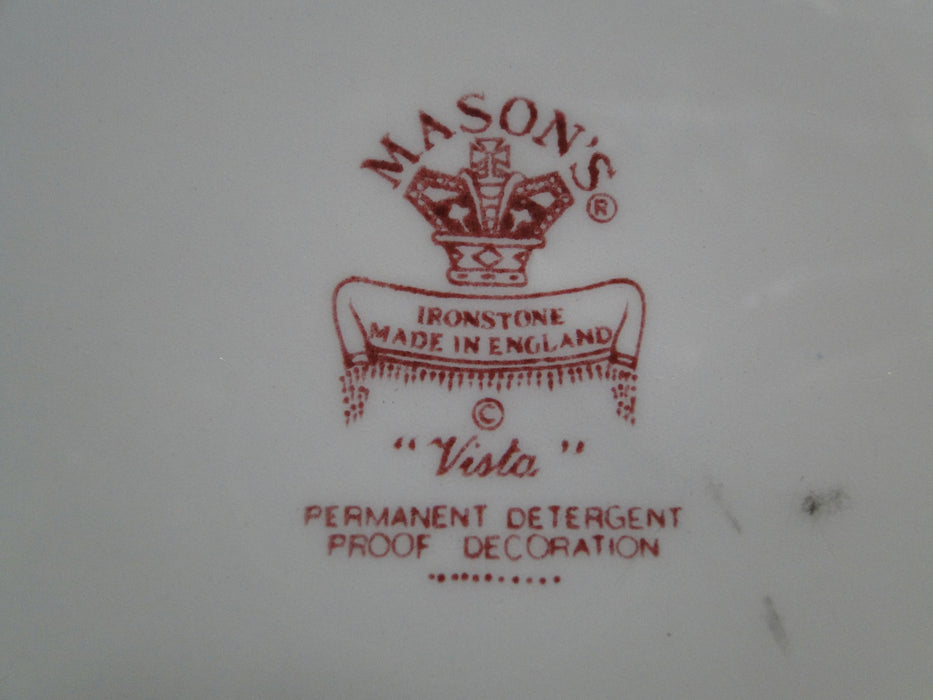 Mason's Vista Pink, Transferware: Luncheon Plate (s) 9"