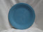 Homer Laughlin Fiesta (Old): Turquoise Luncheon Plate, 9 1/2", Wear