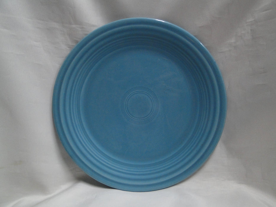 Homer Laughlin Fiesta (Old): Turquoise Luncheon Plate, 9 1/2", Wear