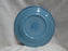 Homer Laughlin Fiesta (Old): Turquoise Luncheon Plate, 9 1/2", Wear