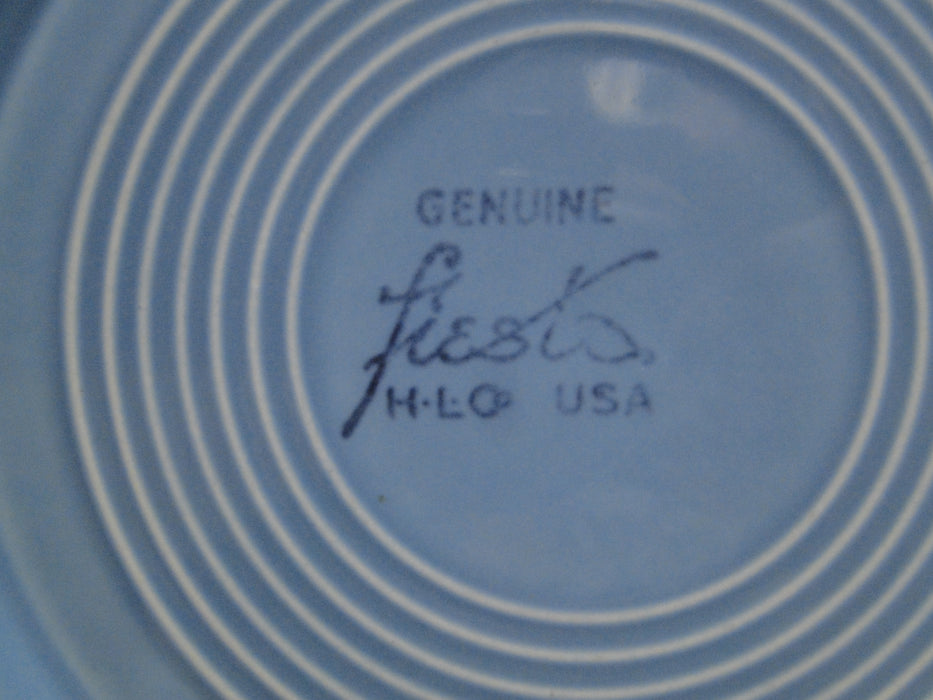Homer Laughlin Fiesta (Old): Turquoise Luncheon Plate, 9 1/2", Wear