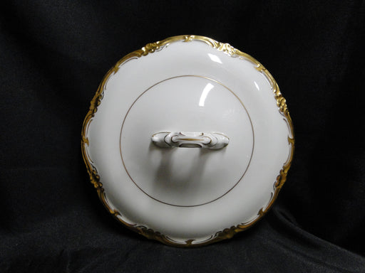 Royal Cauldon Eden, Thick Gold Trim, Scalloped: Lid Only for Serving Bowl