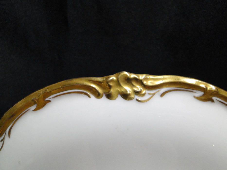 Royal Cauldon Eden, Thick Gold Trim, Scalloped: Lid Only for Serving Bowl
