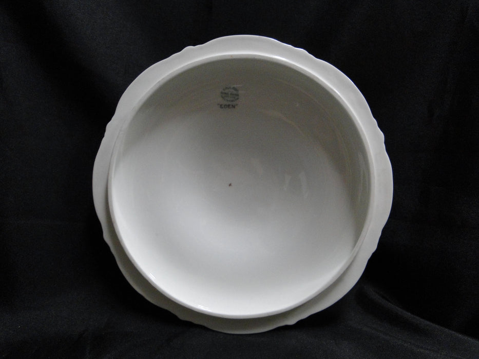 Royal Cauldon Eden, Thick Gold Trim, Scalloped: Lid Only for Serving Bowl