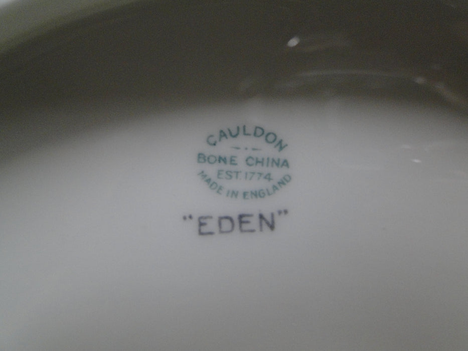 Royal Cauldon Eden, Thick Gold Trim, Scalloped: Lid Only for Serving Bowl
