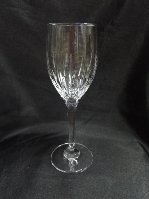 Mikasa Arctic Lights, Vertical Cuts: Water or Wine Goblet, 9", 10 1/4 oz, As Is
