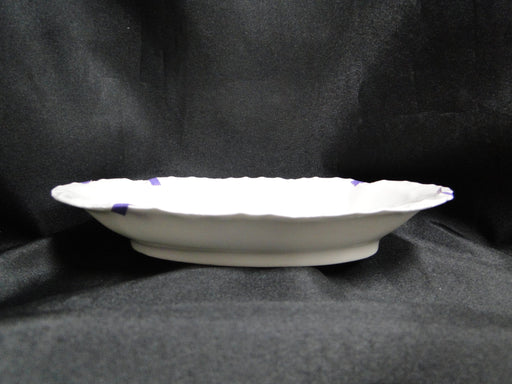 Haviland Ranson, Embossed Edge: Oval Relish Dish, 8 1/2" x 5", As Is