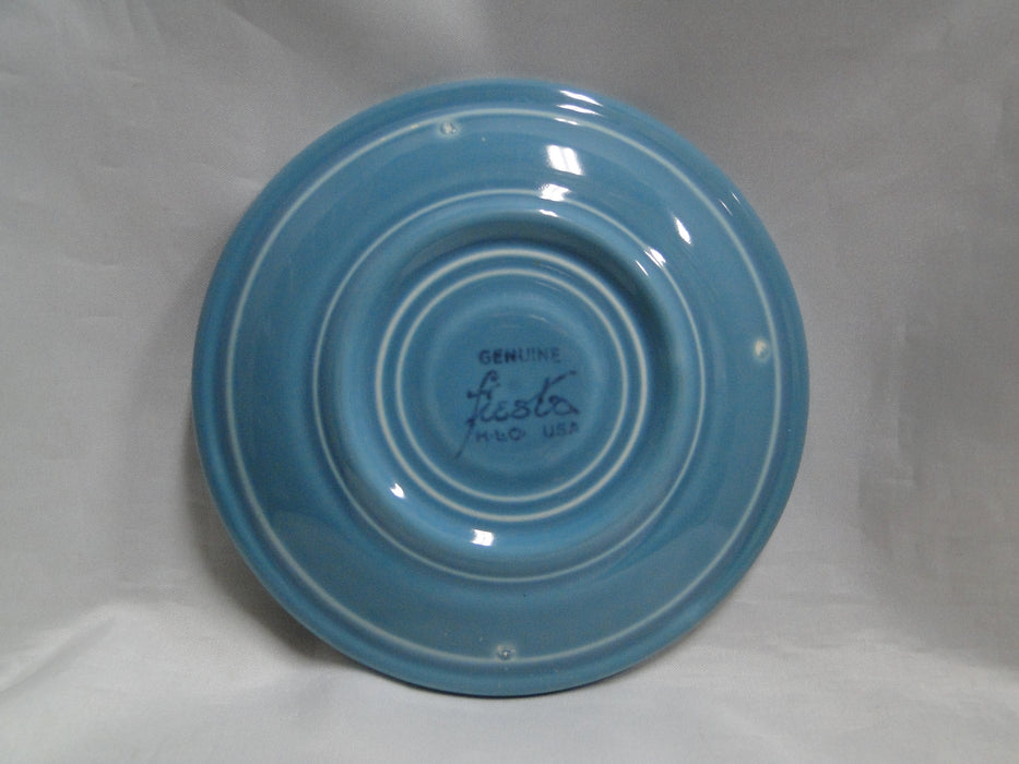 Homer Laughlin Fiesta (Old): Turquoise Cup & Saucer Set (s), 2 3/4"