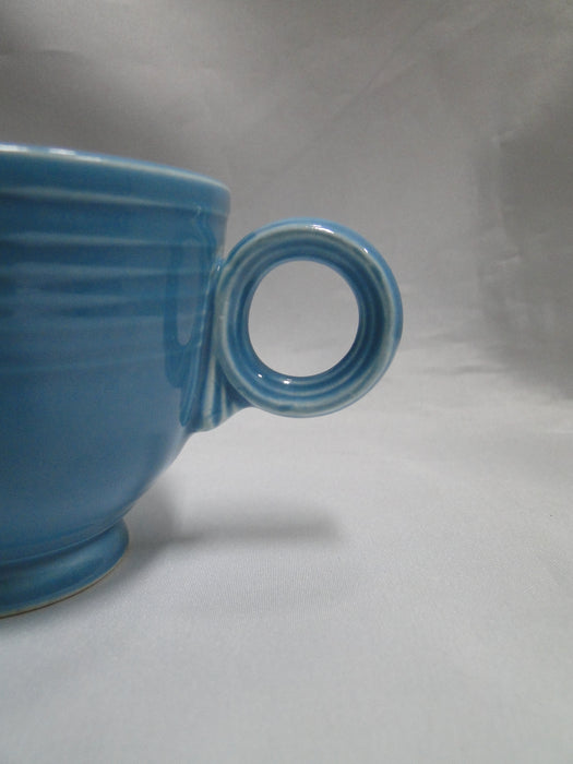 Homer Laughlin Fiesta (Old): Turquoise Cup & Saucer Set (s), 2 3/4"