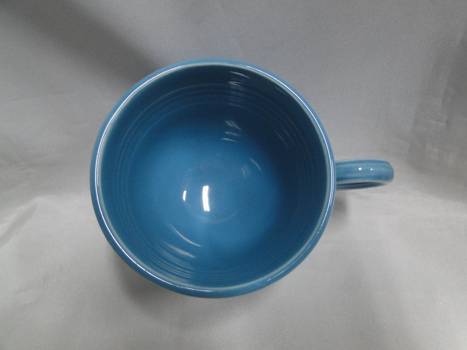 Homer Laughlin Fiesta (Old): Turquoise Cup & Saucer Set (s), 2 3/4"
