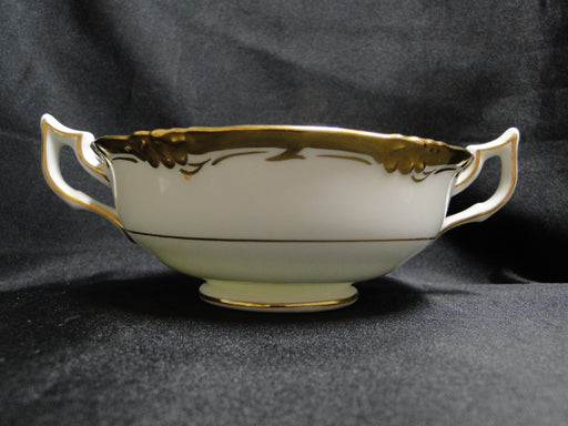 Royal Cauldon Eden, Thick Gold Trim, Scalloped: Cream Soup & Saucer Set (s)