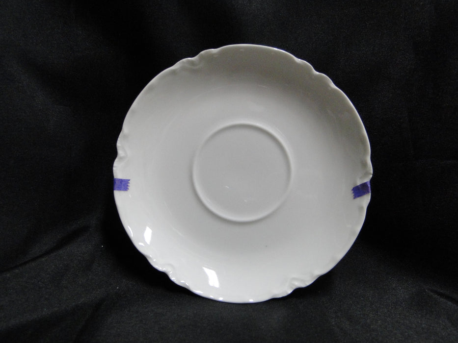Haviland Ranson, Embossed Edge: 5 3/8" Saucer (s) Only, No Cup, As Is