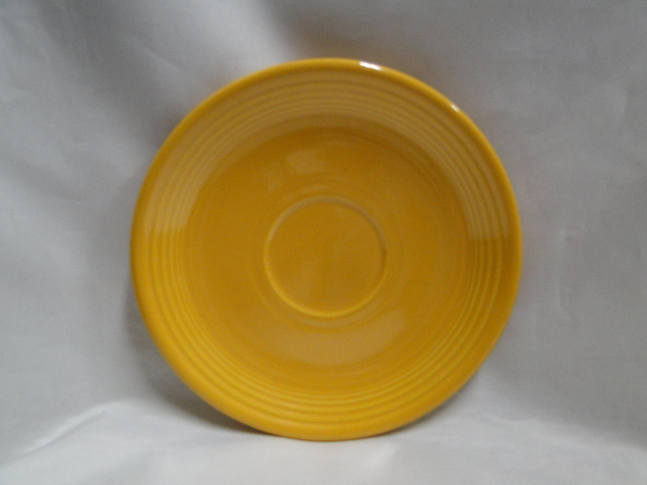 Homer Laughlin Fiesta (Old): Yellow 6 1/8" Saucer (s) Only, No Cup