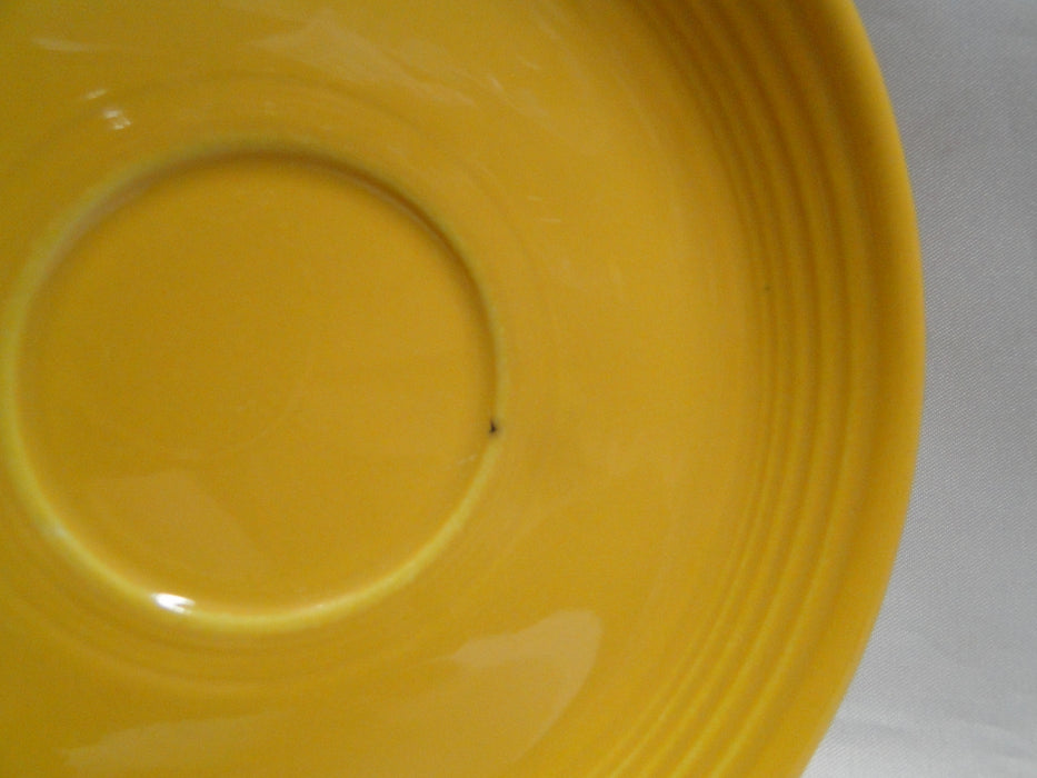 Homer Laughlin Fiesta (Old): Yellow 6 1/8" Saucer (s) Only, No Cup