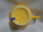 Homer Laughlin Fiesta (Old): Yellow 2 3/4" Cup Only, No Saucer, As Is
