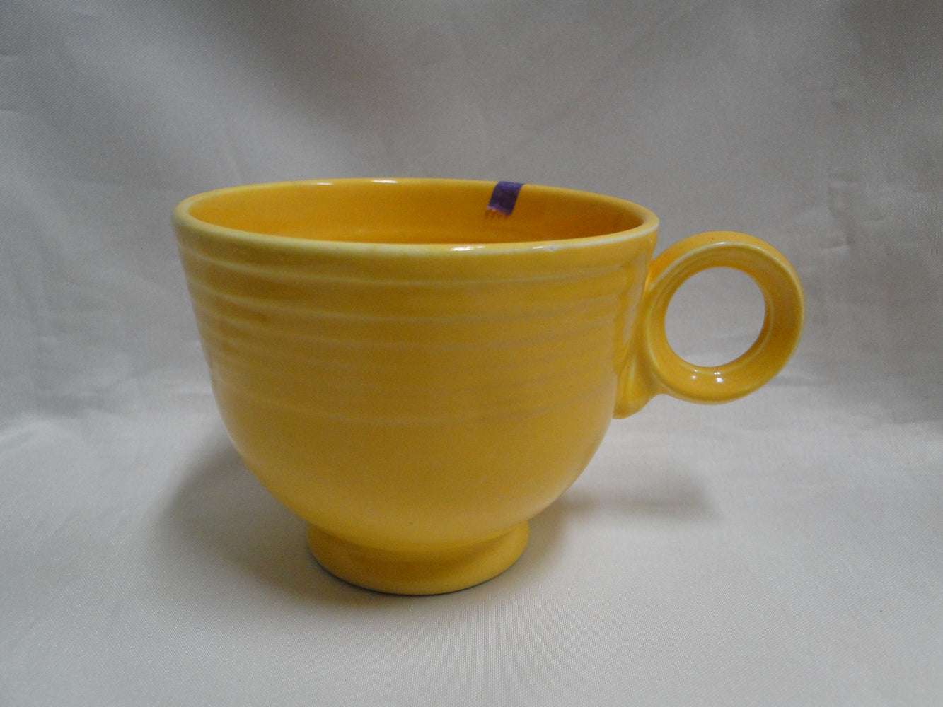 Homer Laughlin Fiesta (Old): Yellow 2 3/4" Cup Only, No Saucer, As Is