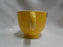Homer Laughlin Fiesta (Old): Yellow 2 3/4" Cup Only, No Saucer, As Is