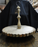 Tripar Wooden One Tier Handled Tray or Stand for Serving or Displaying, 20"
