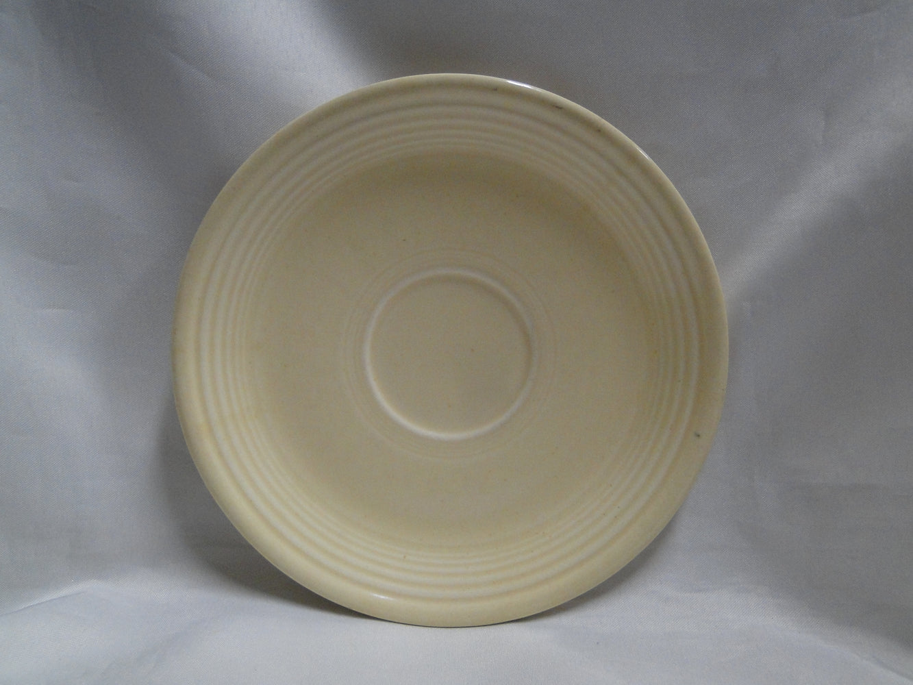 Homer Laughlin Fiesta (Old): Old Ivory 6 1/8" Saucer (s) Only, No Cup