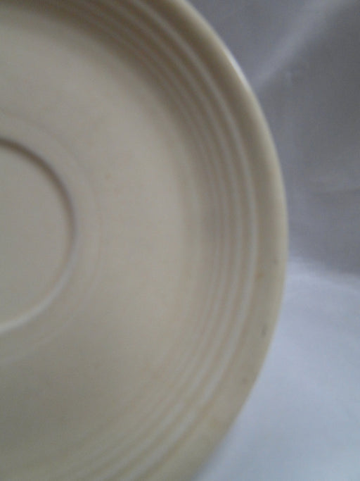 Homer Laughlin Fiesta (Old): Old Ivory 6 1/8" Saucer (s) Only, No Cup